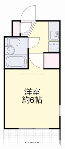 MAPLE TOWN(1K/2階)の間取り写真