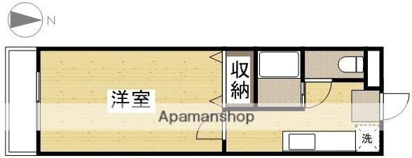 グランディオーズ(1K/2階)の間取り写真