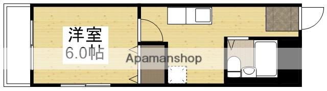 レクサス神田(1K/3階)の間取り写真