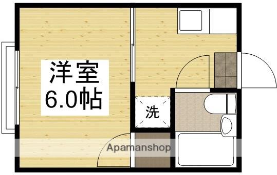 シャルマンA棟(1K/2階)の間取り写真