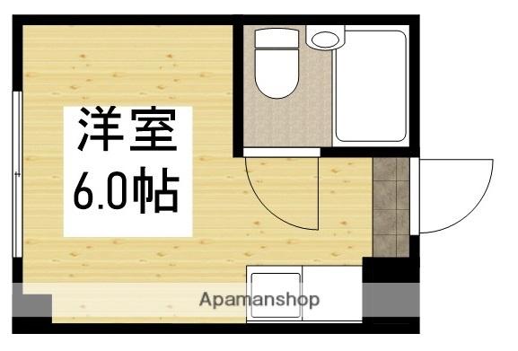 コーポセンチュリィ(ワンルーム/4階)の間取り写真