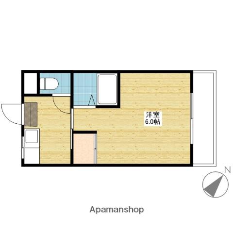 アーバンライフ泉田 Ⅰ(1K/3階)の間取り写真