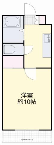 パストラルK(1K/4階)の間取り写真