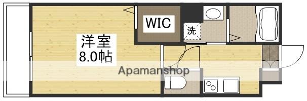 ALTERNA(1K/1階)の間取り写真