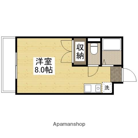 サンコーポ海吉(1K/2階)の間取り写真