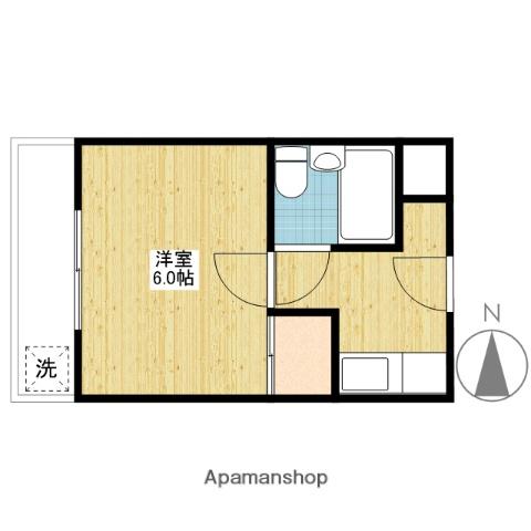 COMFORT HIROSE Ⅰ(1K/3階)の間取り写真