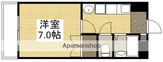 アーバンコート21(1K/3階)の間取り写真