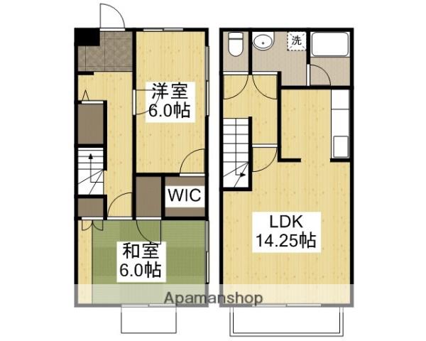 ラヴィアンローズ(2LDK)の間取り写真