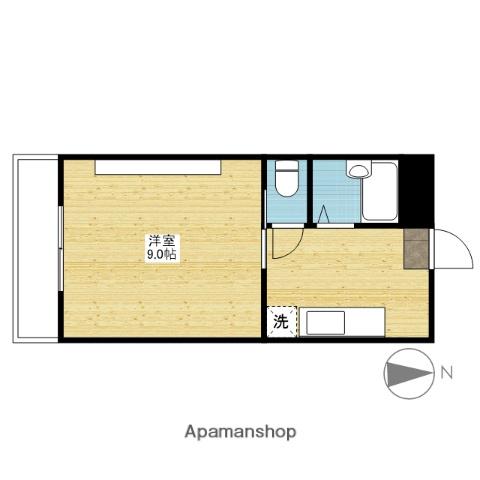 ラ・メール神田(1K/2階)の間取り写真