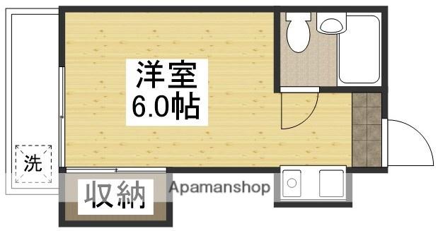 アルフォーレ(ワンルーム/4階)の間取り写真