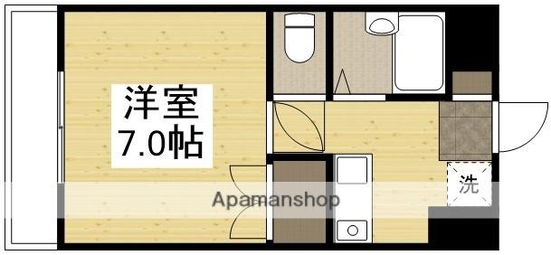 グレースマンションまや(1K/3階)の間取り写真