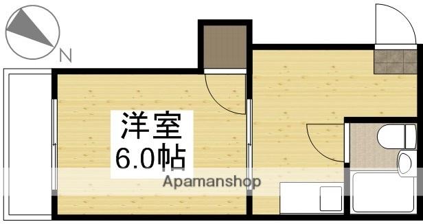 コーポ・ビーナス(1K/2階)の間取り写真