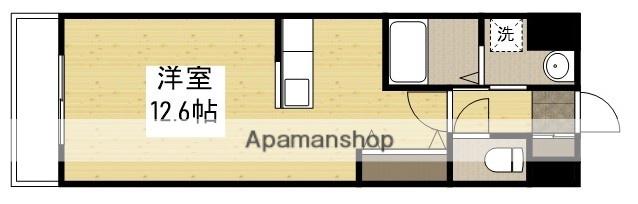 ソフィアOSK(ワンルーム/5階)の間取り写真