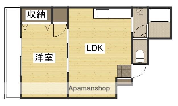 サンフォートマンション(1LDK/5階)の間取り写真