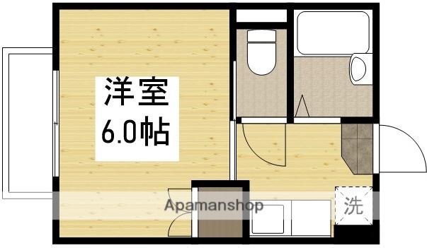 ラフィーネ(1K/3階)の間取り写真