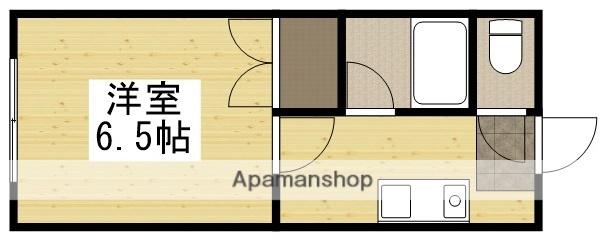 さかいマンション(1K/3階)の間取り写真