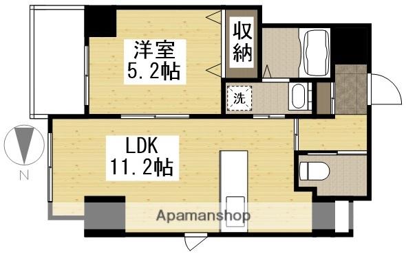 ブリエ ロッシュ(1LDK/4階)の間取り写真