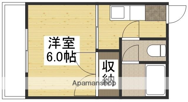 コーポマエダ(1K/1階)の間取り写真