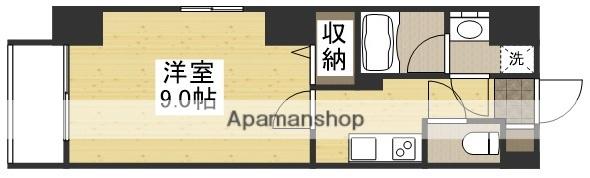 ピアスマート医大東(1K/2階)の間取り写真