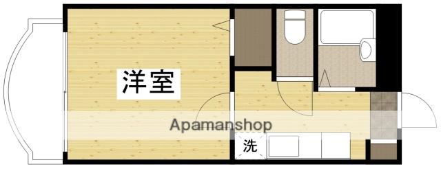 セントリヴィエール南方(1K/1階)の間取り写真