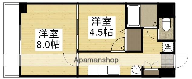 アニメフシミ(2K/2階)の間取り写真