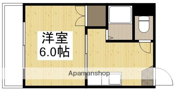 ライブコープ津島(1K/2階)の間取り写真