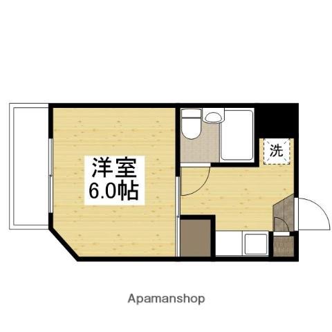 リアライズ門田屋敷(1K/2階)の間取り写真