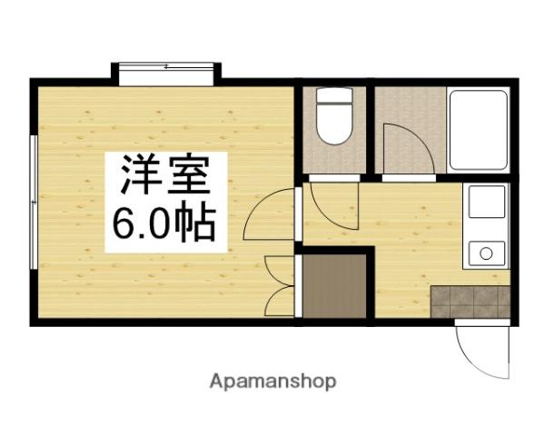 グリーンレジデンス(1K/2階)の間取り写真