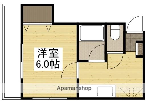 マイプレイス(1K/2階)の間取り写真