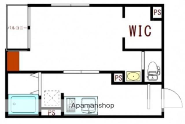 エスペランザ(1K/2階)の間取り写真