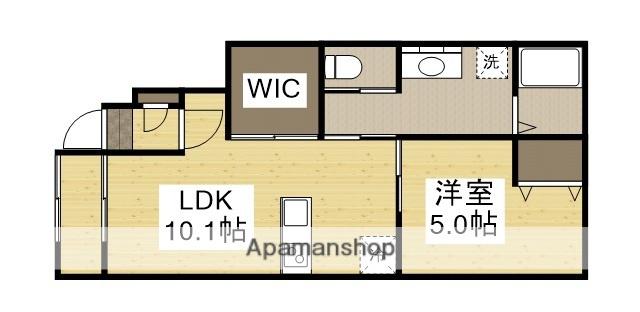 セフィレア(1LDK/1階)の間取り写真