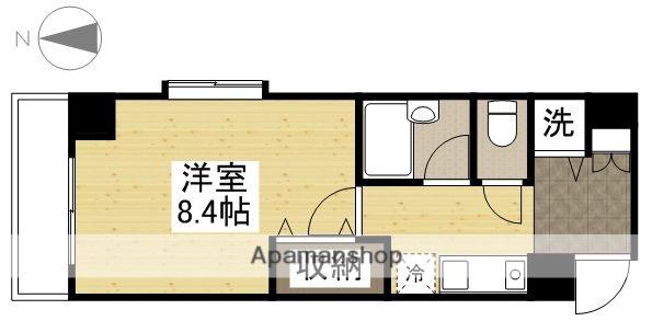 アドヴァンシティ岡山ステーション(1K/7階)の間取り写真