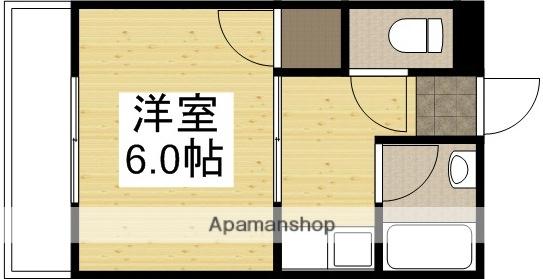 COMFORT HIROSEⅡ(1K/2階)の間取り写真