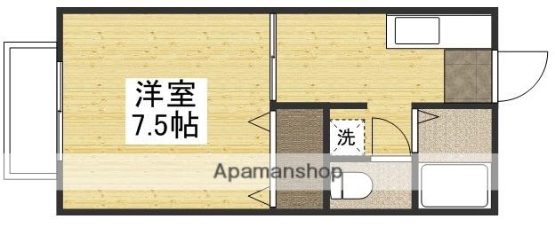 セフィラササキ(1K/2階)の間取り写真