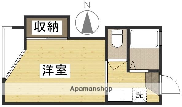 アメニティーハウス重実(ワンルーム/4階)の間取り写真