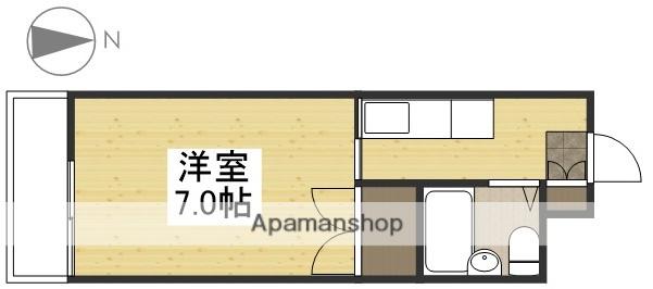 RMハイツ(1K/2階)の間取り写真