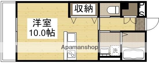 プロスペリテ(ワンルーム/2階)の間取り写真