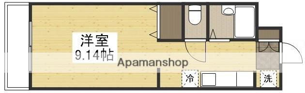 晃英NO.1(ワンルーム/3階)の間取り写真