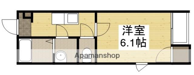 メゾンド近藤(1K/2階)の間取り写真