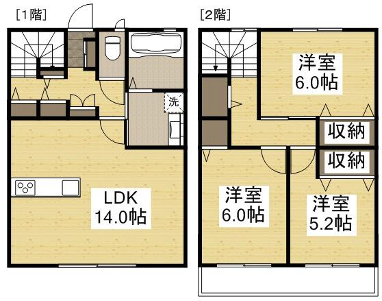 ロイヤルメゾン・プリモ(3LDK)の間取り写真