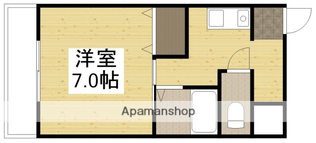 5THハイツナオイ(1K/1階)の間取り写真