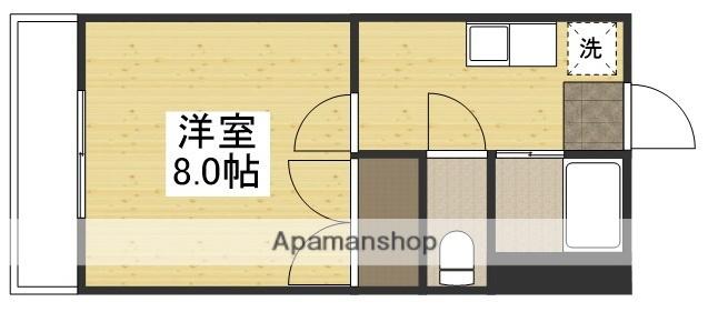 あすなろ94(1K/1階)の間取り写真