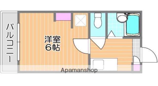 プレアール南方Ⅰ(1K/2階)の間取り写真