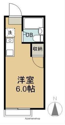 サザリィ川崎(ワンルーム/1階)の間取り写真
