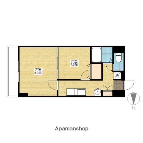 アニメフシミ(2K/2階)の間取り写真