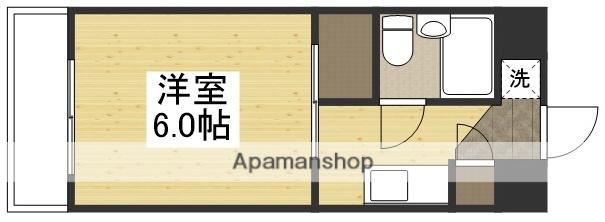 リアライズ門田屋敷(1K/3階)の間取り写真