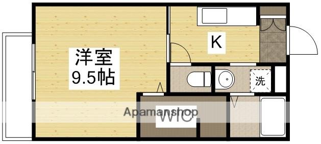 えとあはうす(1K/2階)の間取り写真