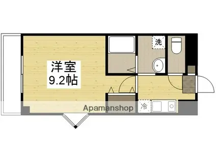 ニューレジデンス・コスモ(1K/5階)の間取り写真
