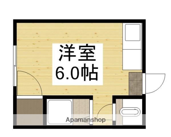 ソフィア津島(ワンルーム/1階)の間取り写真