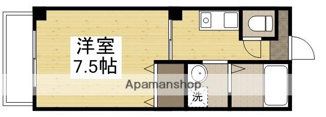 エクセーヌメゾン(1K/3階)の間取り写真